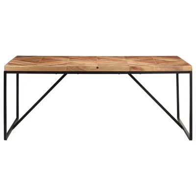 Immagine prodotto di vidaXL Tavolo da pranzo 180x90x76 cm in legno massiccio di acacia e mango