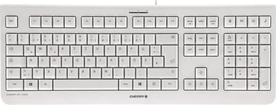 Zdjęcie produktu dla CHERRY KC 1000, Pełnowymiarowy (100%), Przewodowa, USB, Mechaniczna, QWERTY, Szary
