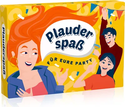 Produktbild von Plauderspaß für eure Party mit lustigen Fragen zum Lachen