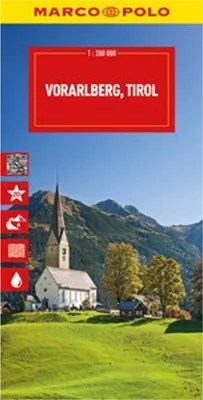 Immagine prodotto di MARCO POLO Carta geografica dell'Austria 03 Vorarlberg, Tirolo 1:200.000