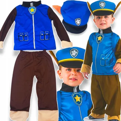 Produktbild von Toys Paw Patrol Chase Kostüm Polizist für Kinder Größe 116-122