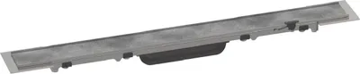 Produktbild von hansgrohe RainDrain Rock Fertigset Duschrinne 600mm, kürzbar und befliesbar, 56029000