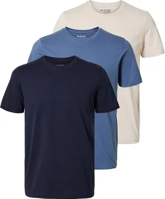 Immagine prodotto di Maglietta a maniche corte Selected Cormac 3 unità 2XL uomo 2XL