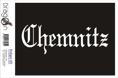 Produktbild von Aufkleber / Autoaufkleber - JDM / Die cut / Auto / OEM - Stadt Chemnitz - 200x70mm gold - Heckscheibe / Heckscheibenaufkleber