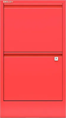 Produktbild von BISLEY Bisley Schubladenschrank Home Filer 413 x 672 x 400 mm (B x H x T) Stahl lackiert Farbe: kardinalrot