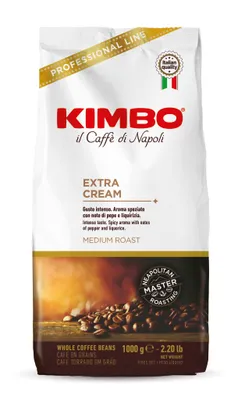 Zdjęcie produktu dla Kimbo EXTRA CREAM 1 kg ziaren