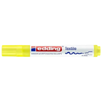 Obrázok produktu pre edding 4500 textilný popisovač neónovo žltý