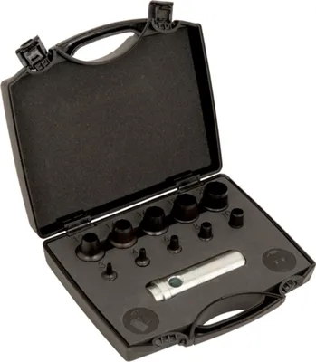 Produktbild von Bahco Wechselbarer Lochstanzen-Satz 3-20 mm - 11-tlg. im Kunststoffkoffer