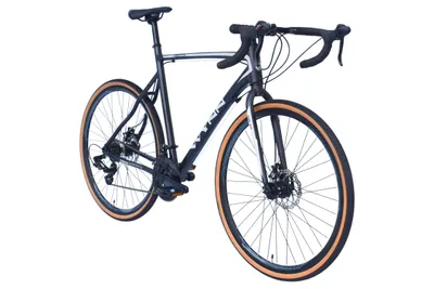 Produktbild von WYNN Gravelbike 28 Zoll GRL3.0 grau Rahmenhöhe 56 cm Damen Herren 14 Gänge