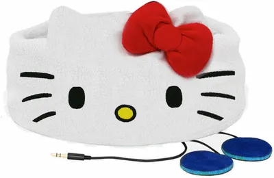 Produktbild von OTL Technologies Hello Kitty HK0798, Kabelgebunden, 20 - 20000 Hz, Musik, 50 g, Kopfhörer, Rot, Weiß