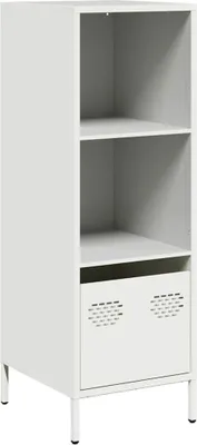 Produktbild von Highboard Weiß 35x39x103,5 cm Stahl