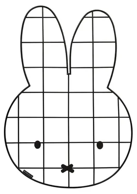 Produktbild von Miffy 33166, Schwarz, Metall, 440 mm, 320 mm, 10 mm, 354 g