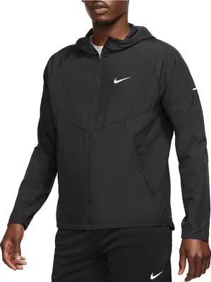 Produktbild von Nike M NK RPL MILER JKT BLACK/WHITE BLACK/WHITE L