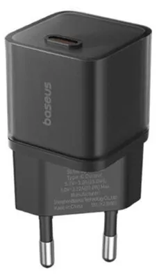 Zdjęcie produktu dla Baseus GAN5S P10162503113-00 Ładowarka 20 W Czarna