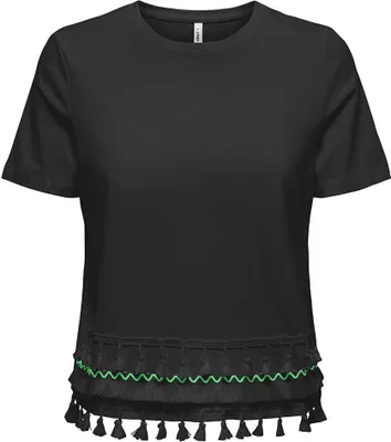 Produktbild von Only Filippa Life Kurzarm-t-shirt Schwarz S Frau Schwarz S
