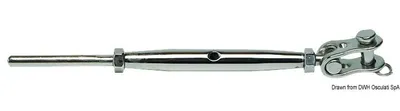Produktbild von Schraube rzymska in. szczęka przegubowa AISI 316 8 mm Osculati 07.202.08