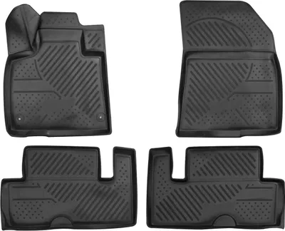 Zdjęcie produktu dla 2013-2024 Citroen C4 Picasso dywaniki podłogowe TPE czarne 4 szt