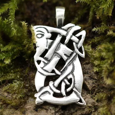 Produktbild von Drachensilber  Celtic Man keltischer Schmuck Anhänger aus Silber 925