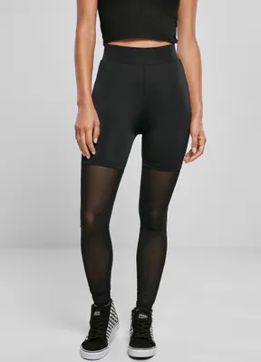 Obrázok produktu pre Urban Classics Dámske legíny TECH MESH s vysokým pásom - S