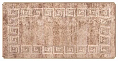 Produktbild von Eleganten-Stil Teppich 1 PC - für Wohnzimmer, Schlafzimmer,läufer MARSA Weiß 50x100 cm Polyester und PVC - Designerteppiche - Möbel26