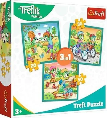 Zdjęcie produktu dla Trefl Poznaj Trefliki, 50 szt., Kreskówki, 3 lat(a)