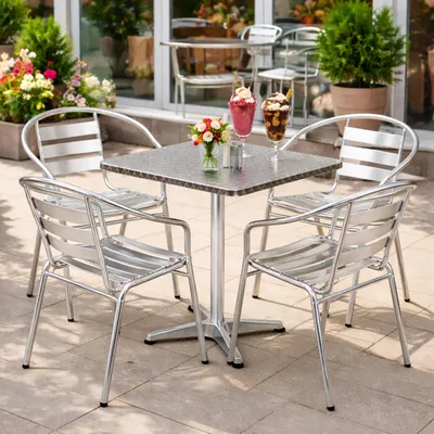 Produktbild von Bistrogarnitur 5-teilig Aluminium