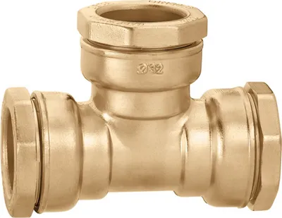 Produktbild von Caleffi T-Stück 864 Messing 32mm 864032