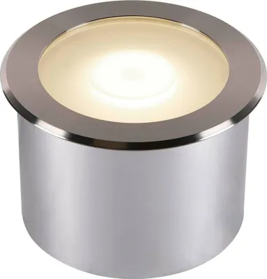Produktbild von SLV 1006106 DASAR FLAT 120, Bodeneinbauleuchte edelstahl 7W 3000K IP65/IP67