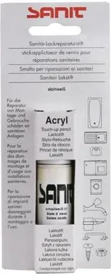 Produktbild von Sanit Lackreparaturstift 3138 alpinweiß, 1 Stück
