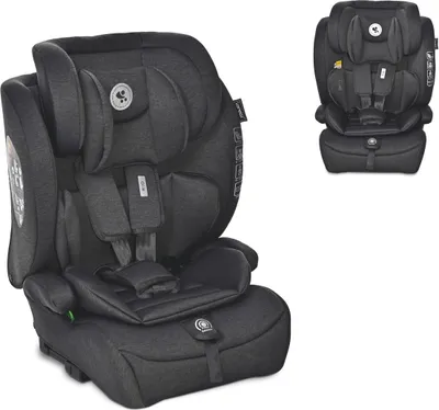 Produktbild von Lorelli Rio Kindersitz – Seitenaufprallschutz, verstellbare Kopfstütze, waschbarer Bezug, komfortabel für Alltag & Reise