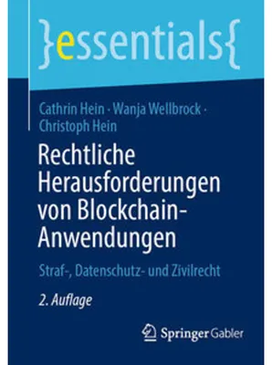 Obrázok produktu pre Rechtliche Herausforderungen von Blockchain-Anwendungen