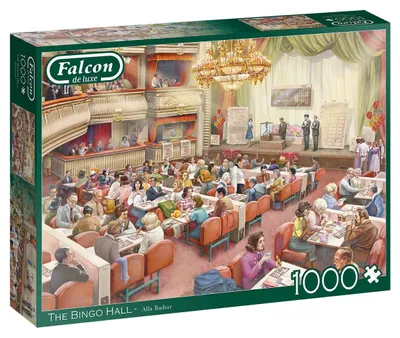 Produktbild von FALCON Puzzle Volltreffer Halle 1000 Teile