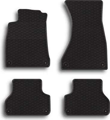Produktbild von GH Gummifußmatten Set für Audi A4 B9, Bj. 2015- (Limousine + Avant)