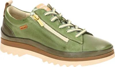 Produktbild von Pikolinos VIGO Damenschuhe - bequeme Schnür- Halbschuhe grün NEU