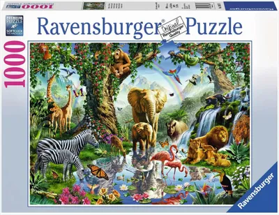 Immagine prodotto di Ravensburger 19837 Ravensburger Abenteuer im Dschungel Puzzle 1000 Teile
