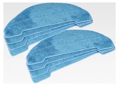 Produktbild von 8 Stück Wischtücher kompatibel mit Bagotte BG750, BG600, BG700, BG800 Wischrobotern