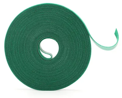 Obrázok produktu pre Klett páska 30m - Podpora rastlín - Viazanie rastlín - Samolepiaca - Silný nylon - Odolná a opakovane použiteľná - Viazanie rastlín