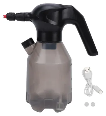 Obrázek produktu pro Elektrický pěnový rozprašovač, multifunkční, velká kapacita, bezdrátový, dobíjecí, ruční pěnový generátor, šedá barva