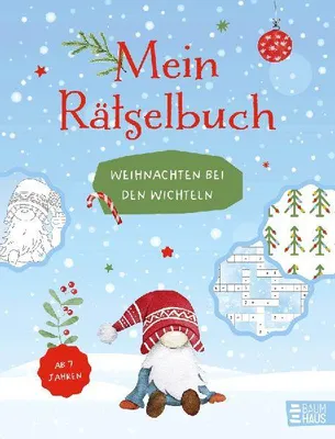 Produktbild von Mein Rätselbuch - Weihnachten bei den Wichteln