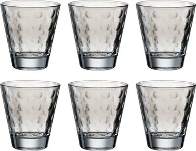 Produktbild von LEONARDO Optic, Grau, Glas, 6 Stück(e), Kegel, 215 ml, 85 mm