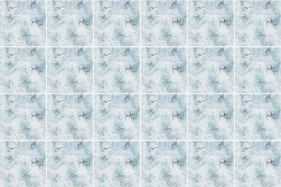 Produktbild von Fliesenaufkleber 15x15 cm – 24 Stück – Selbstklebend – Wasserfest – Pflegeleicht – Hitzebeständig – Für Küche & Bad – Sanfte Wellen und Wirbel