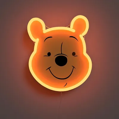 Image de Neon Yellowpop Disney Winnie The Pooh Face