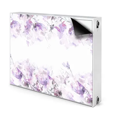 Produktbild von Magnet Heizkörper-Abdeckung Verkleidung Abdeckung Heizkörperabdeckung 110x60 cm  - Abstraktion, Blumen