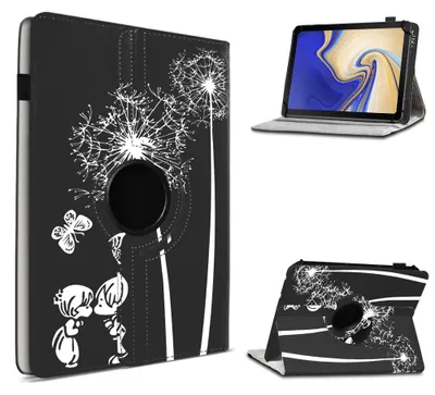 Produktbild von Tablet Tasche für Samsung Galaxy Tab S4 10.5 Hülle Schutzhülle Case 360° DrehbarFarben:Motiv 12