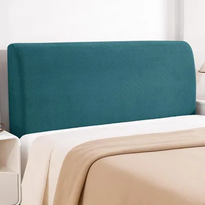 Productafbeelding van Hoofdeinde, bekleding, 120 cm, donkergroen, stofafstotend, afneembaar, krasbestendig