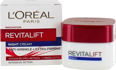 Produktbild von L'Oréal Revitalift – Nachtcreme – Anti-Falten – Feuchtigkeitsspendend und straffend – 50 ml - 1 Stück