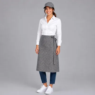 Produktbild von Bistroschürze B 100 x L 80 cm, pepita : Pepita : 100% Baumwolle