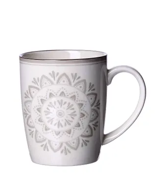 Image de Ritzenhoff & Breker Valencia Tasse à café, tasse à café, tasse à café, mug, céramique, marron, gris, blanc, 350 ml, 745009