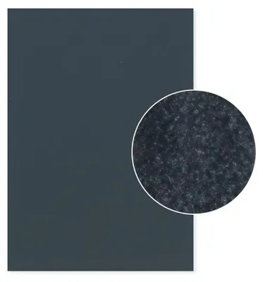 Produktbild von Plottermarie Plotterfolie Premium Flockfolie mit samtiger Oberfläche – Plotterfolie für Textildruck, T-Shirts, Baumwolle, Polyester & Mischgewebe A4 - 780 Dark Grey