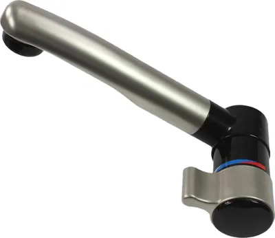 Produktbild von Comet Einhebelmischer London schwarz/mattvern.
